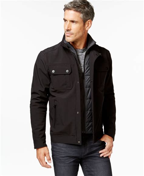 michael kors winter jacket men's|michael kors men's hipster jacket.